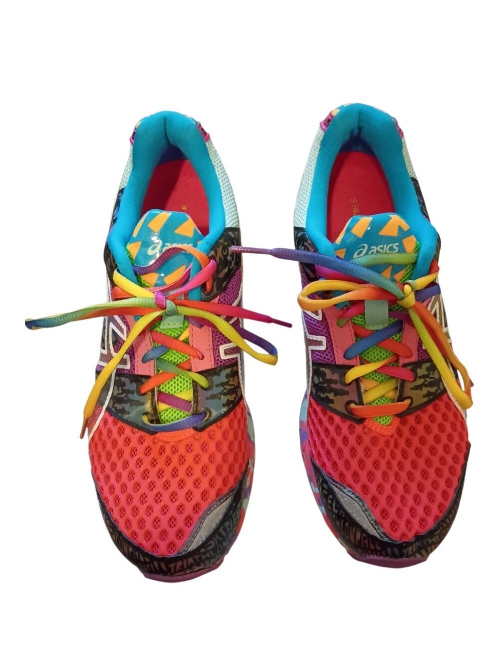 ASICS Gel-Noosa Tri 8 Running Women’s Sneakers T356Q Multi Triathlon Size 8.5